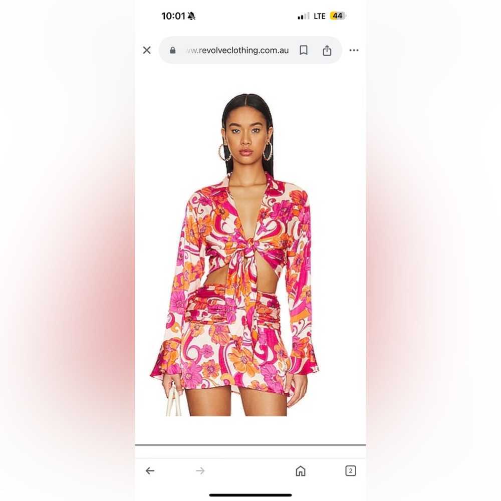 Luau Wrap Shirt Cin Cin